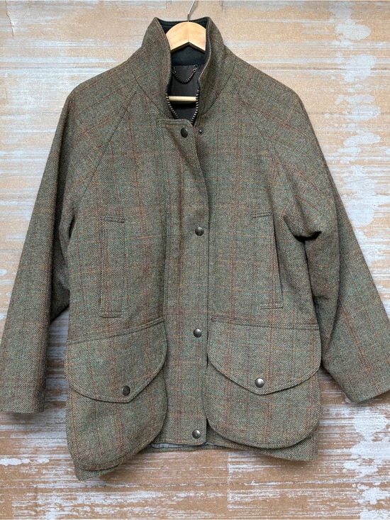 Holland & Holland Other - Holland & Holland Wool Tweed Full Zip Field Coat Hunting English Classic Mens S